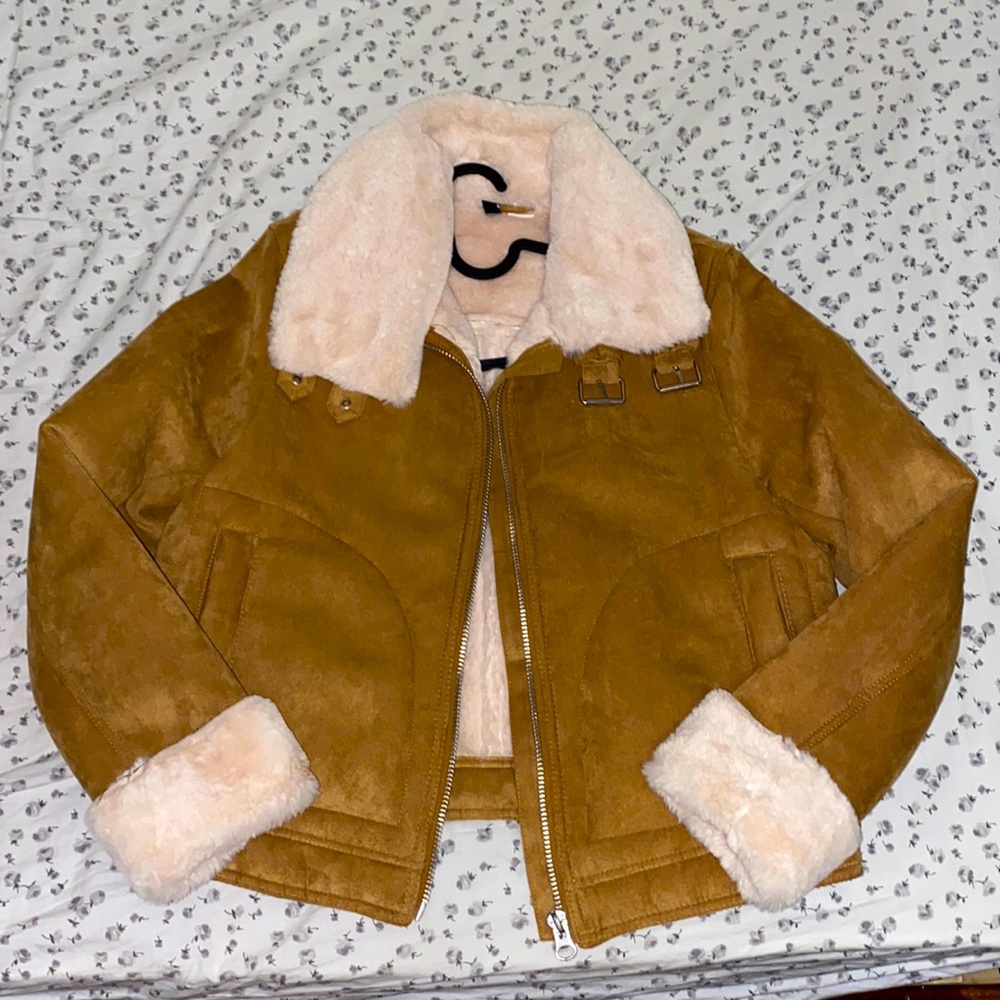 fluffy jacket - Picture 2 of 2